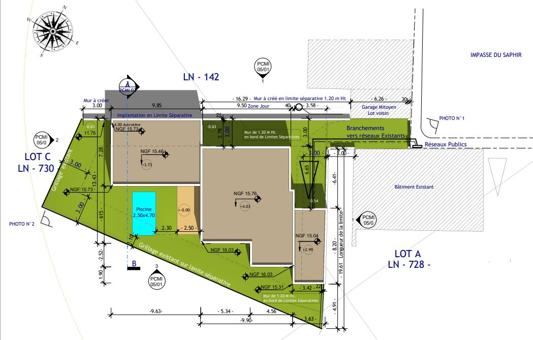 MASSE Dessinateur Projeteur Permis de Construire
